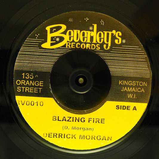 Derrick Morgan - Blazing Fire  /  Version [New Vinyl Record 7" Single]
