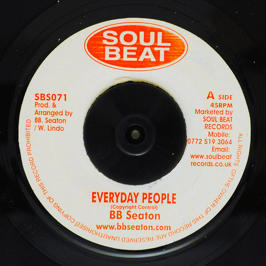 BB Seaton - Everyday People  /  BB Seaton - Private Lessons [New Vinyl Record 7" Single]