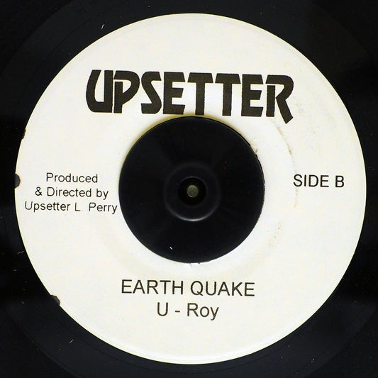 U Roy - Earthquake  /  The Upsetter - Shock Of Mighty [New Vinyl Record 7" Single]
