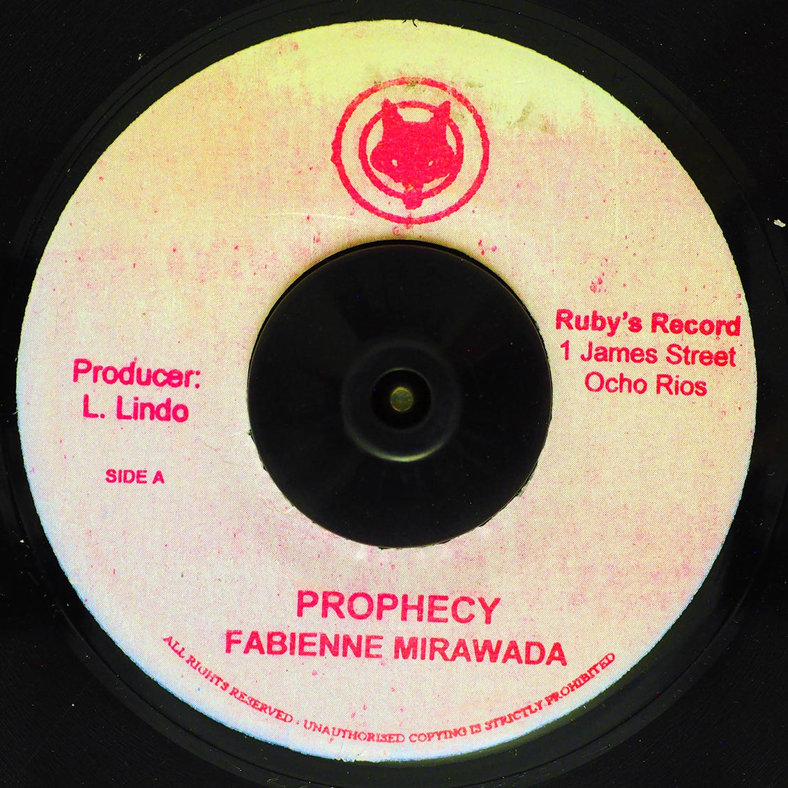Fabian Miranda - Prophecy  /  Version [New Vinyl Record 7" Single]
