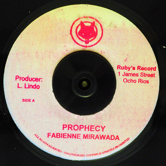 Fabian Miranda - Prophecy  /  Version [New Vinyl Record 7" Single]