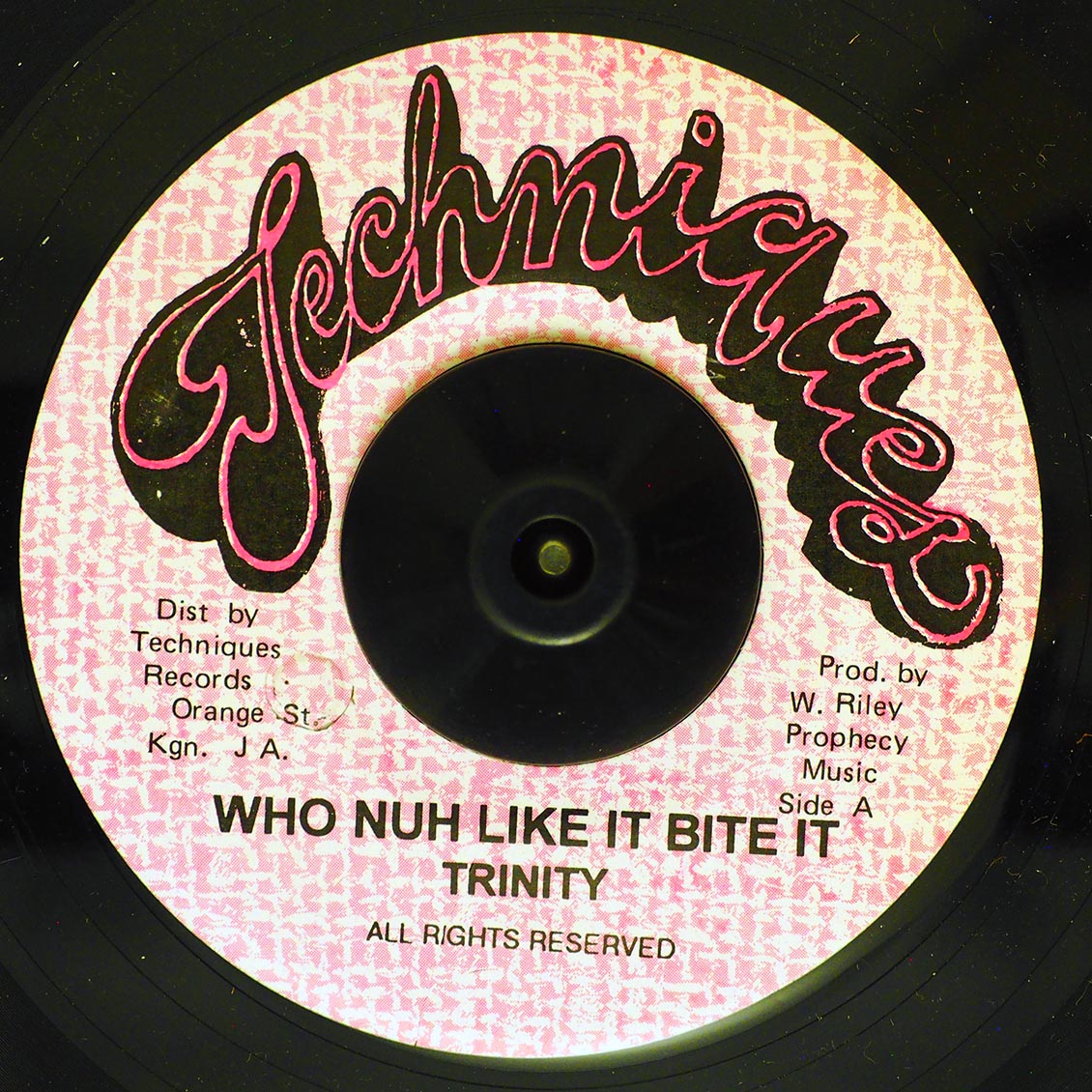Trinity - Who No Like It Can Bite It  /  Version (rhythm: "1978") [New Vinyl Record 7" Single]