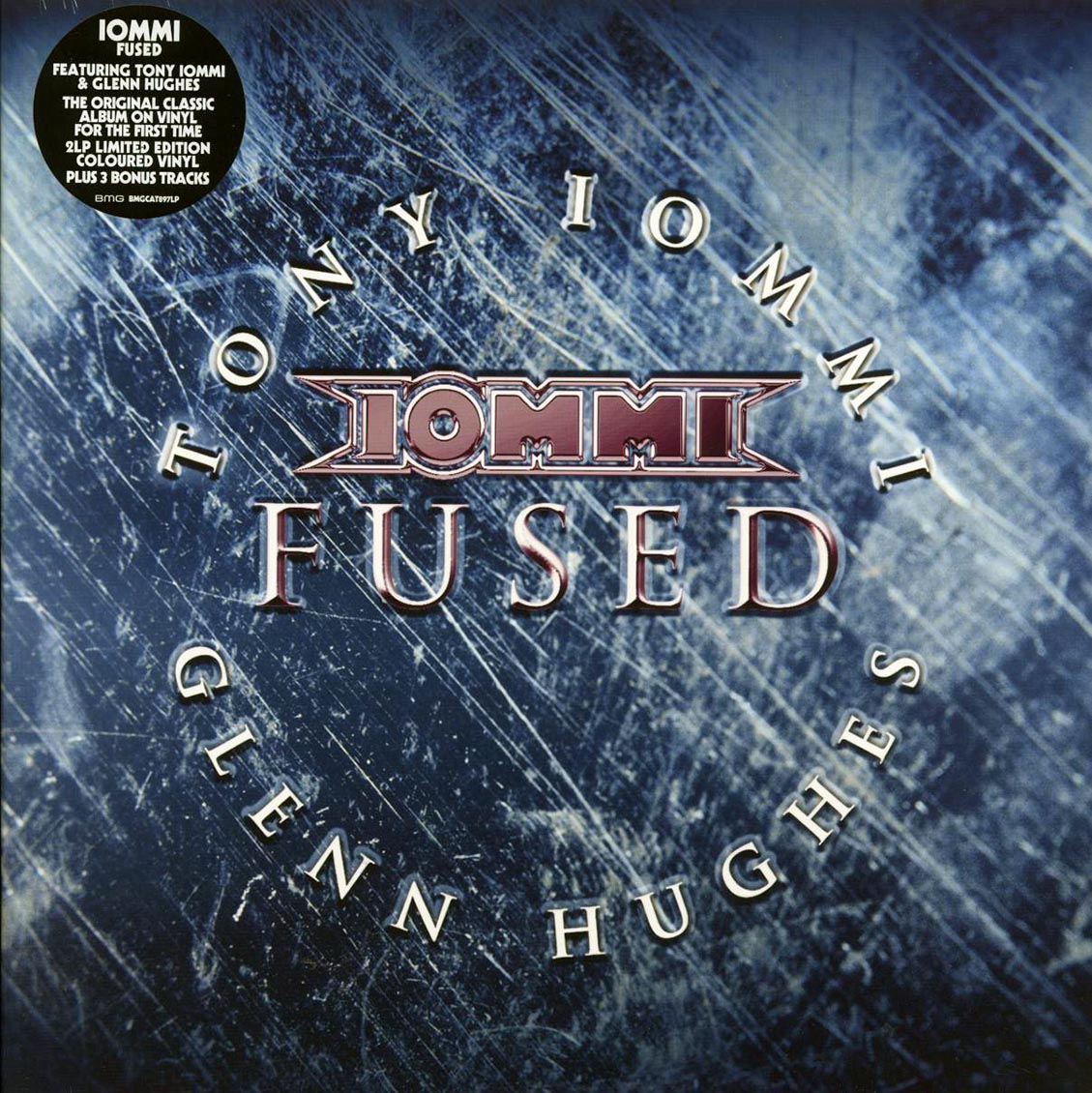 Tony Iommi, Glenn Hughes - Fused (+3 bonus tracks) (ltd. ed.) (2xLP) (cobalt vinyl) [New] [New Vinyl]