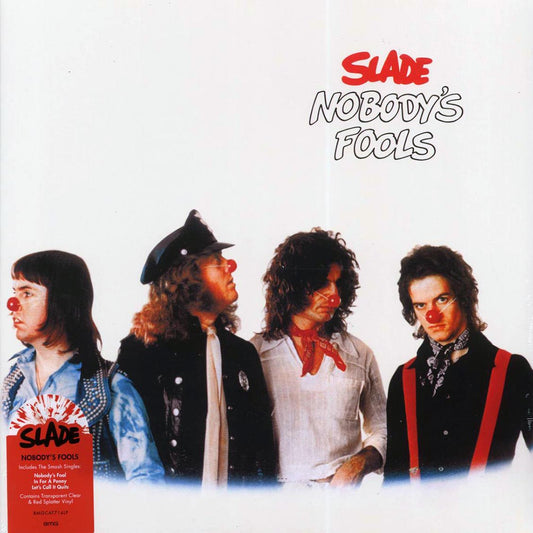 Slade - Nobody's Fools (clear/red splatter vinyl) [New Vinyl LP]