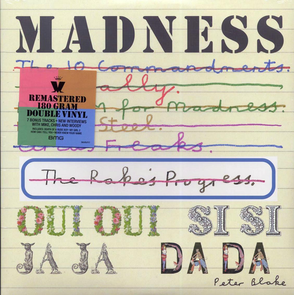 Madness - Oui Oui Si Si Ja Ja Da Da (+7 bonus tracks) (2xLP) (180g) (remastered) [New Vinyl LP]