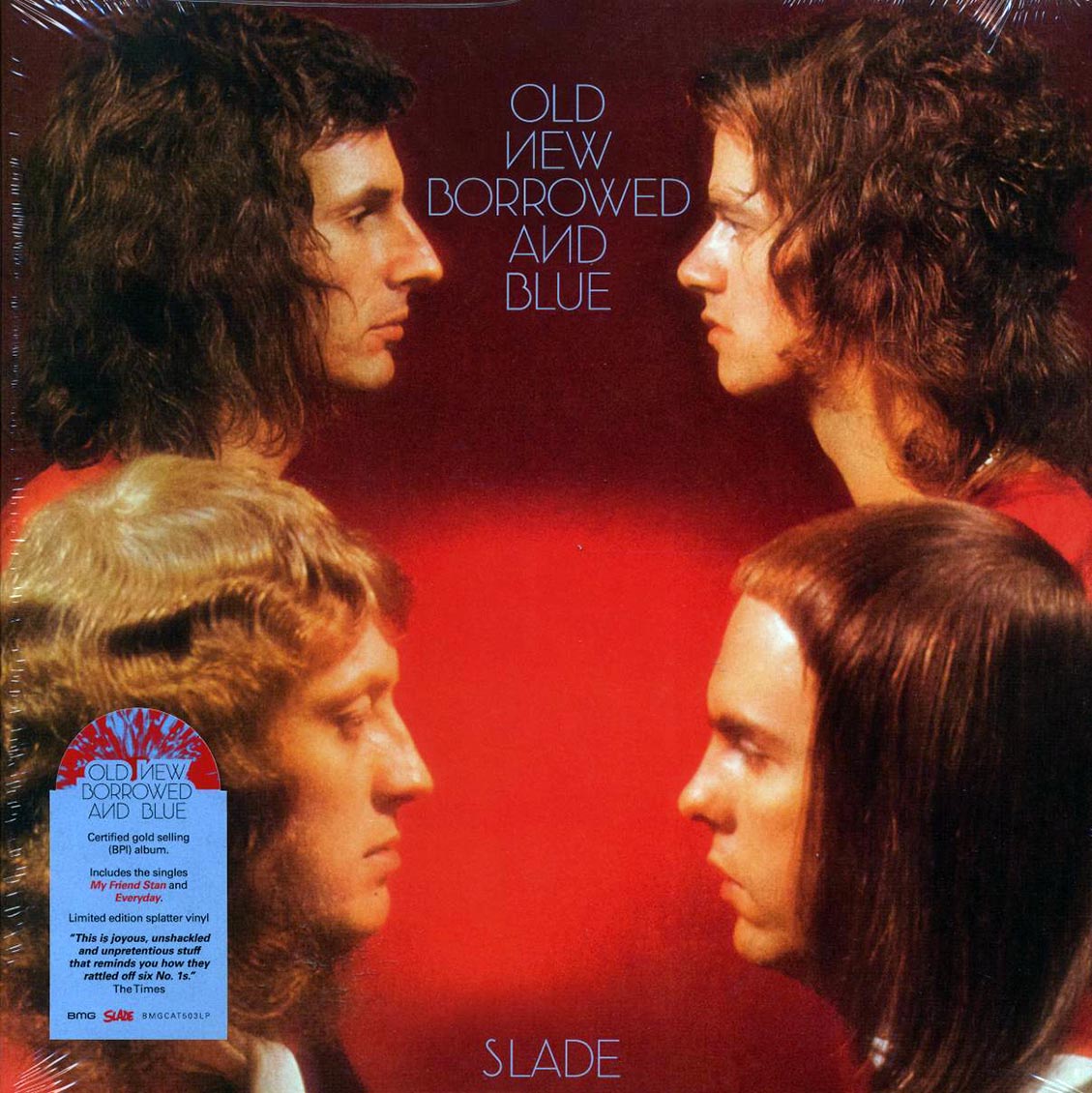 Slade - Old New Borrowed And Blue (ltd. ed.) (splatter vinyl) [New] [New Vinyl]