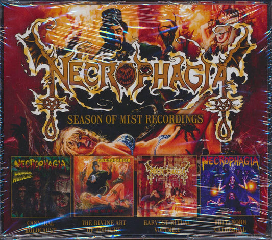 Necrophagia - Season Of Mist Recordings (38 tracks) (4xCD) [New CD]