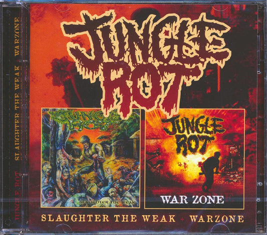 Jungle Rot - Slaughter The Weak + War Zone (21 tracks) (2xCD) [New CD]