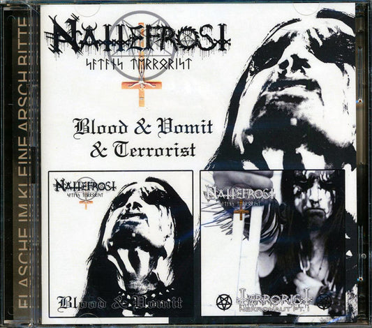 Nattefrost - Blood & Vomit + Terrorist (2 albums on 2 CDs) (24 tracks) (2xCD) [New CD]