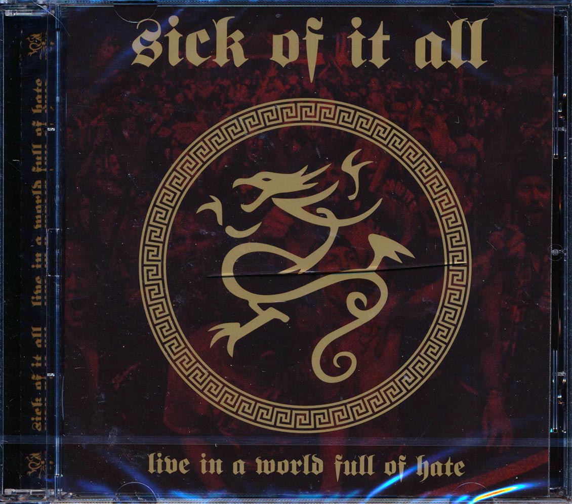Sick Of It All - Live In A World Full Of Hate (24 tracks) [New CD]