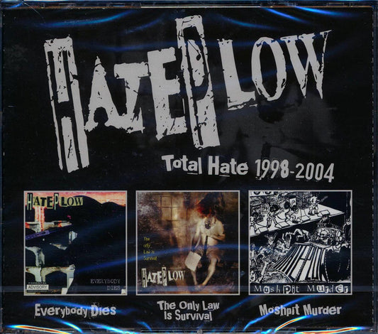 Hateplow - Total Hate 1998-2004 (3xCD) [New CD]