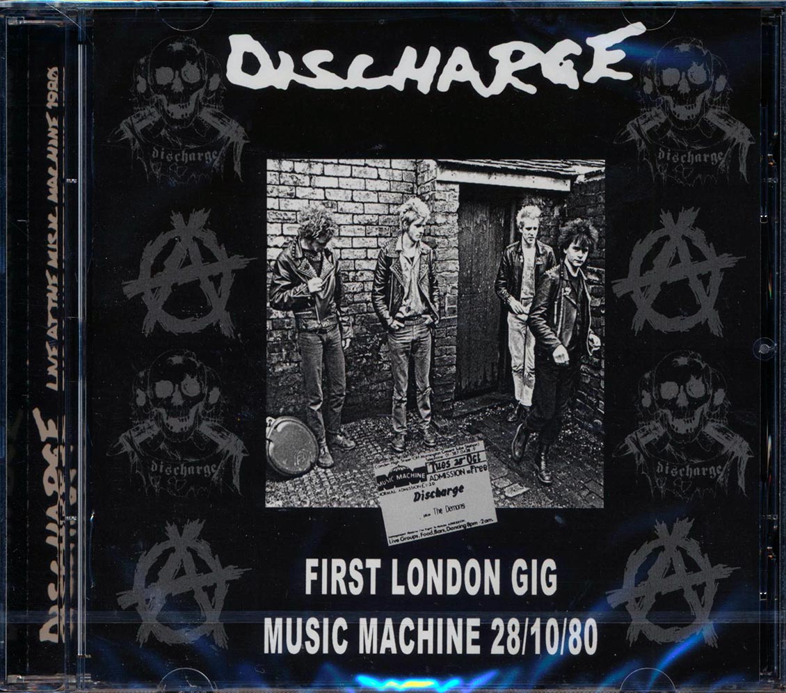 Discharge - Live At The Music Machine 1980 (incl. 8-page booklet) [New CD]