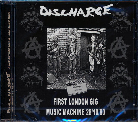 Discharge - Live At The Music Machine 1980 (incl. 8-page booklet) [New CD]
