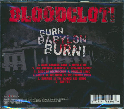 Bloodclot - Burn Babylon Burn! [New CD]