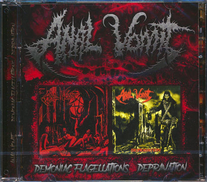 Anal Vomit - Demonic Flagellations + Depravation (2 albums on 2 CDs) (21 tracks) (2xCD) [New CD]