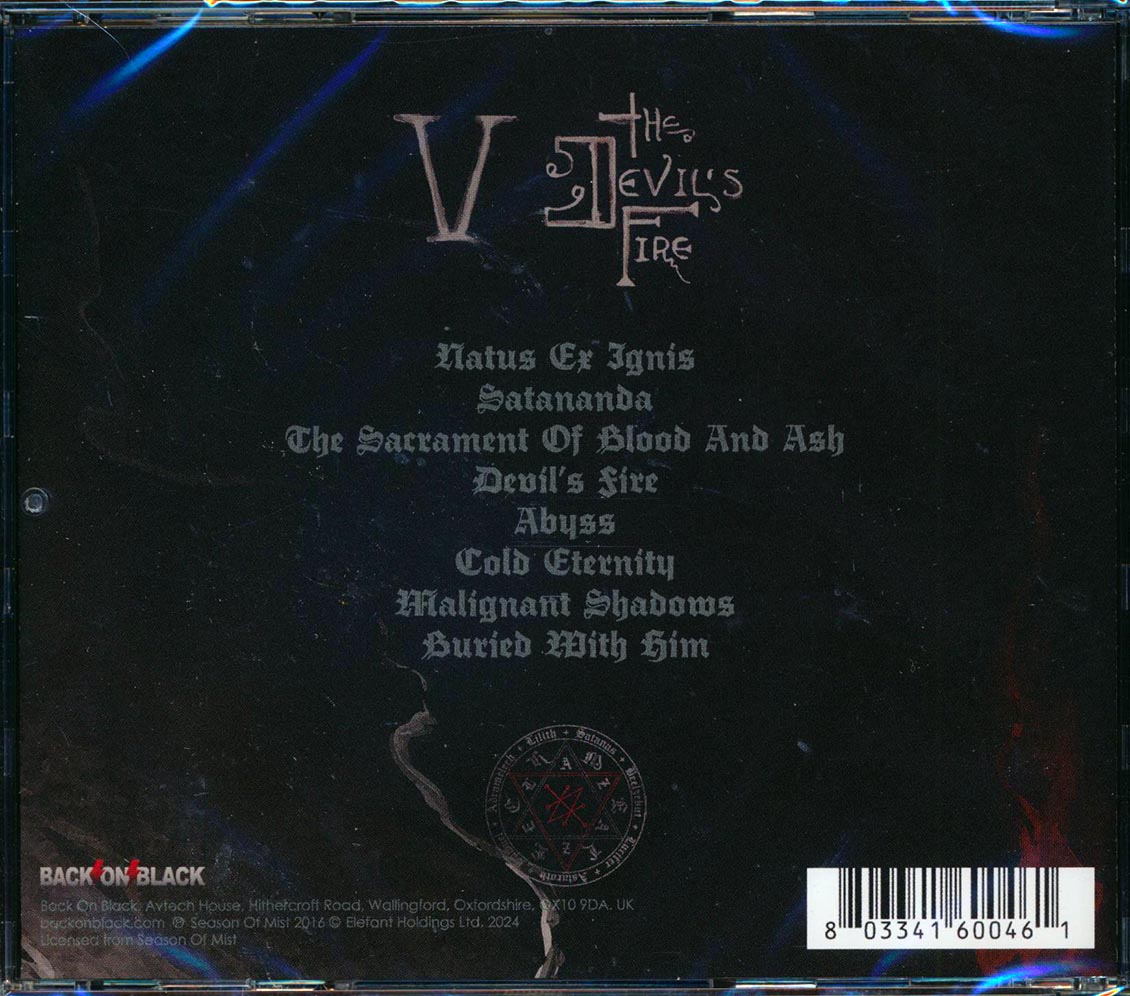 Baptism - V: The Devils' Fire [New CD]