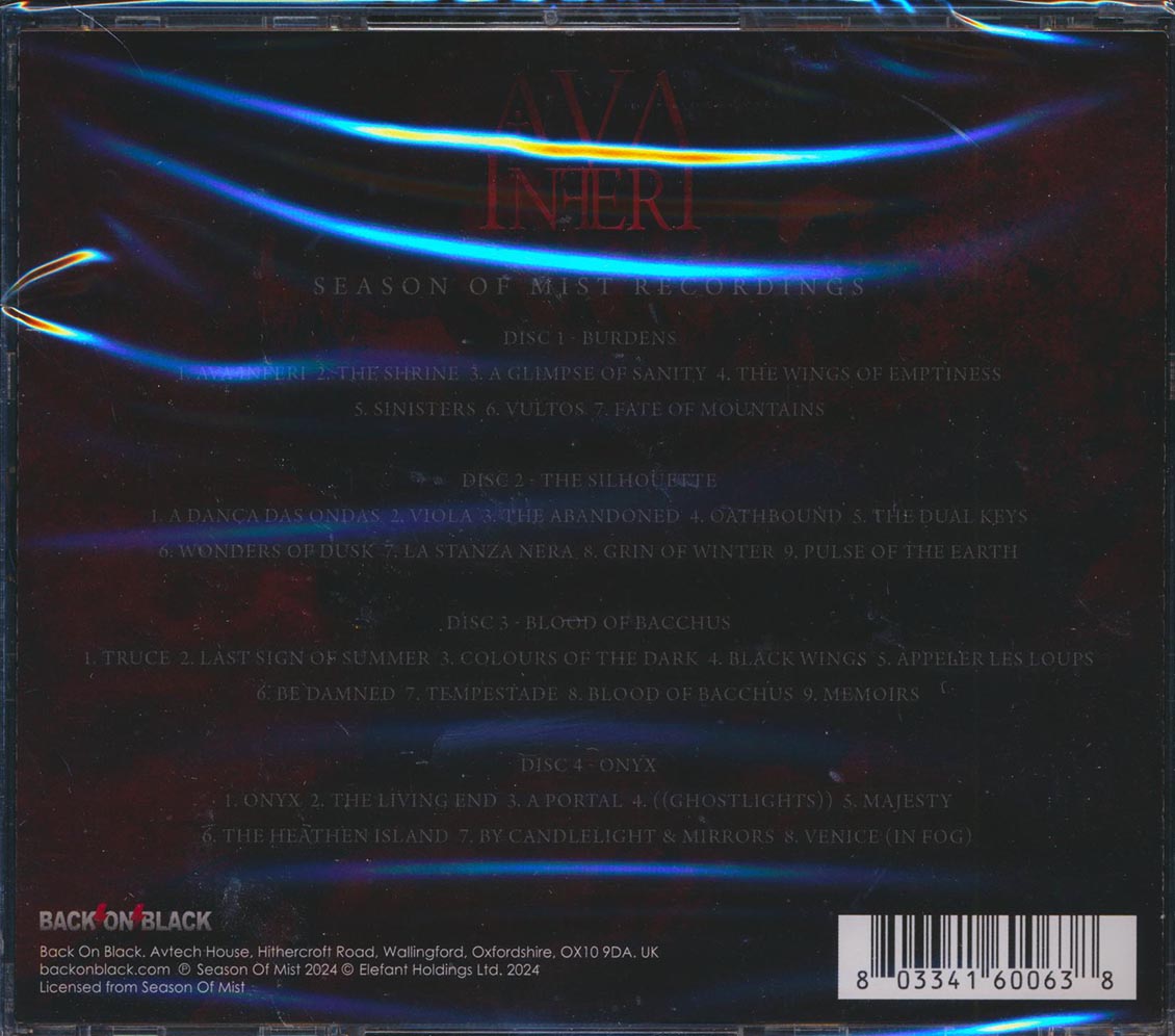 Ava Inferi - Season Of Mist Recordings (33 tracks) (4xCD) [New CD]