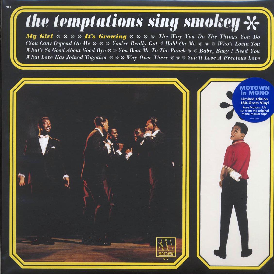 The Temptations - The Temptations Sing Smokey (mono) (ltd. ed.) (180g) (remastered) (audiophile) [New Vinyl LP]