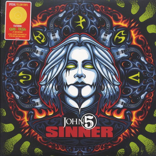 John 5 - Sinner (yellow vinyl) [New] [New Vinyl]
