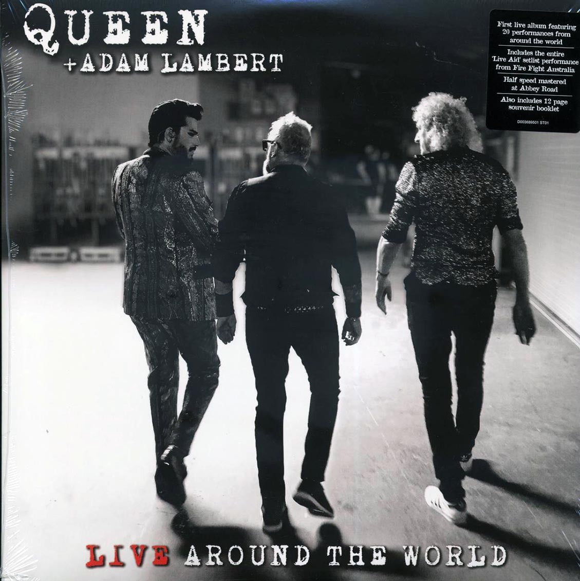 Queen, Adam Lambert - Live Around The World (2xLP) [New Vinyl LP]