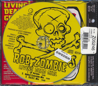 Rob Zombie - Living Dead Girl [New CD]