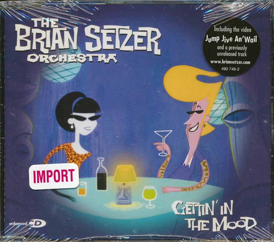 The Brian Setzer Orchestra - Gettin' In The Mood [New CD]