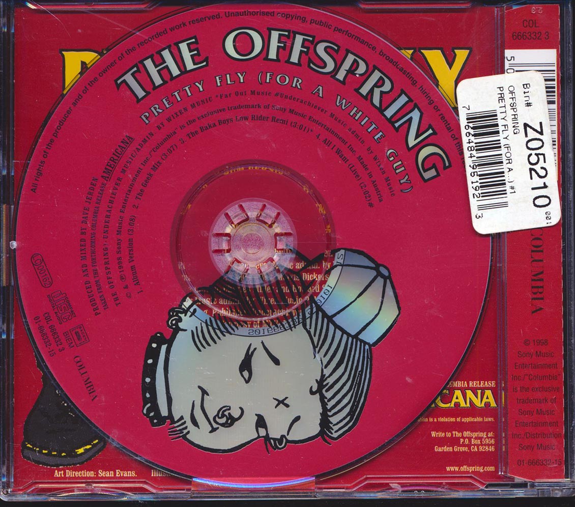 The Offspring - Pretty Fly (For A White Guy) [New CD]