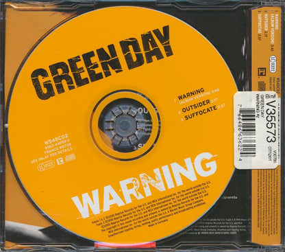 Green Day - Warning [New CD]