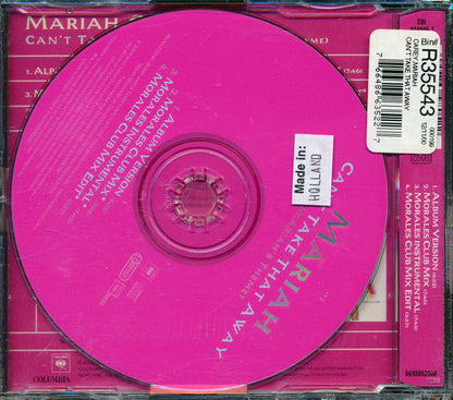 Mariah Carey - Can't Take That Away [New CD]