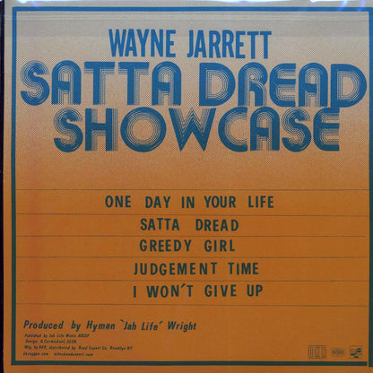Wayne Jarrett - Satta Dread Showcase [New Vinyl LP]