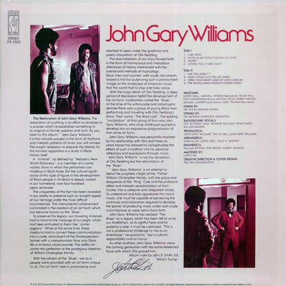 John Gary Williams - John Gary Williams [New Vinyl LP]