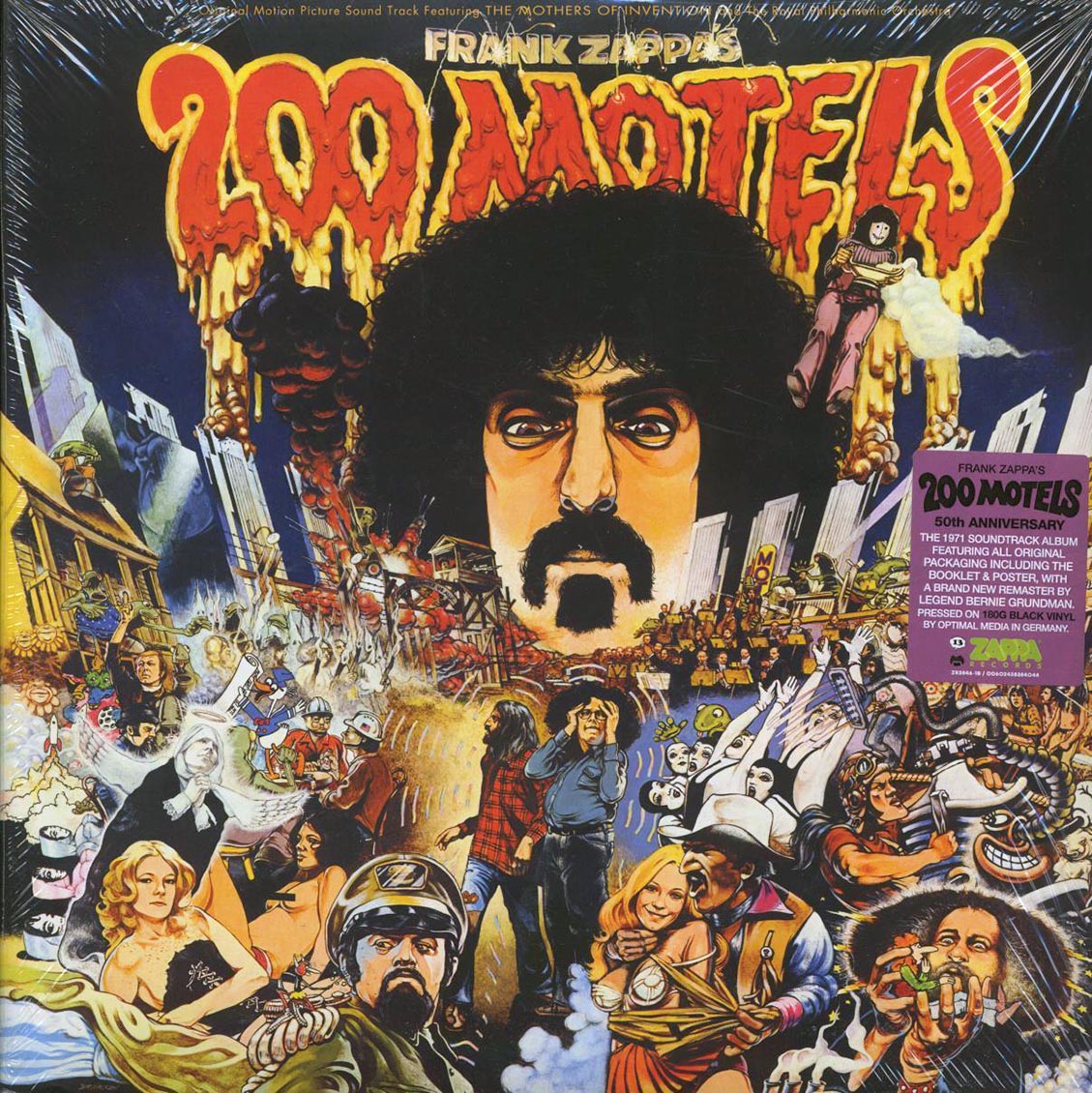 Frank Zappa - 200 Motels (50th Anniv. Ed.) (2xLP) (180g) (remastered) [New Vinyl LP]
