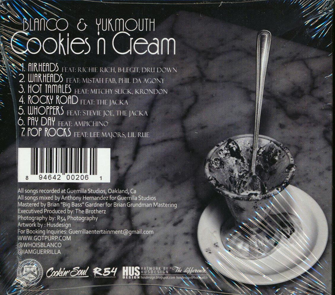 Blanco, Yukmouth - Cookies 'n Cream [New CD]