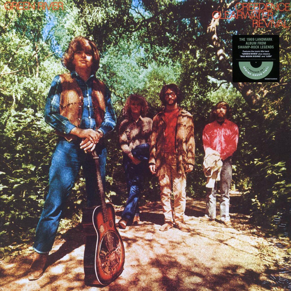 Creedence Clearwater Revival - Green River (green vinyl) [New Vinyl Record LP]