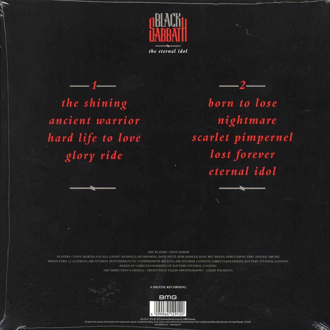 Black Sabbath - The Eternal Idol (RSD 2025) (ltd. ed.) (remastered) (ruby vinyl) [New Vinyl LP]