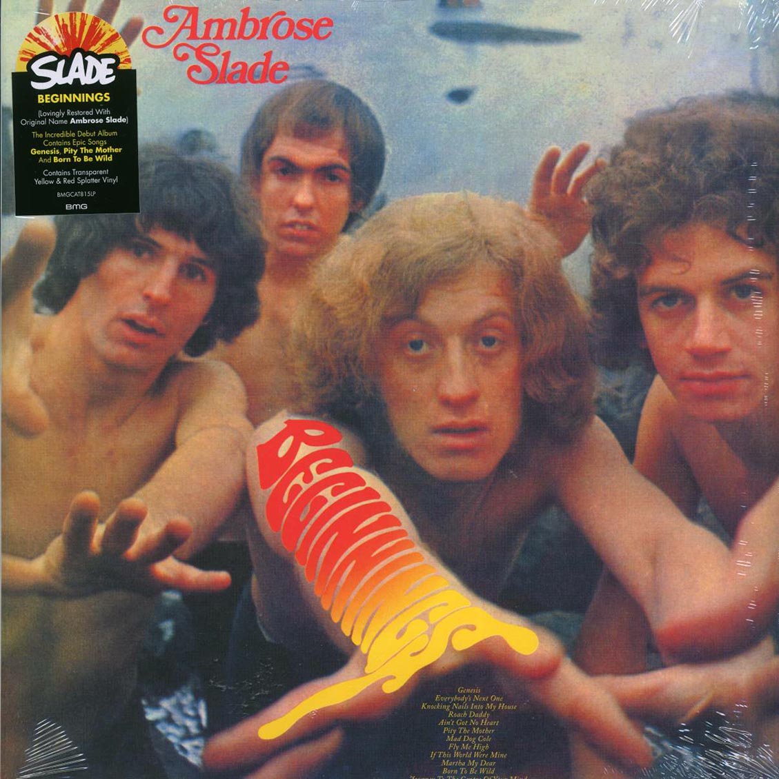 Ambrose Slade - Beginnings (yellow/red splatter vinyl) [New Vinyl Record LP]