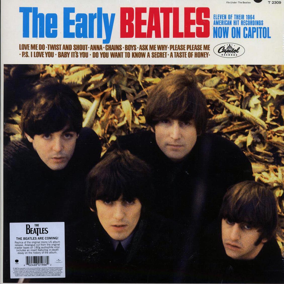 The Beatles - The Early Beatles [New Vinyl Record LP]
