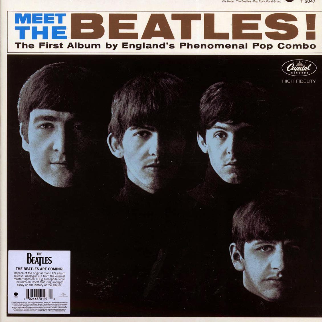 The Beatles - Meet The Beatles! [New Vinyl Record LP]