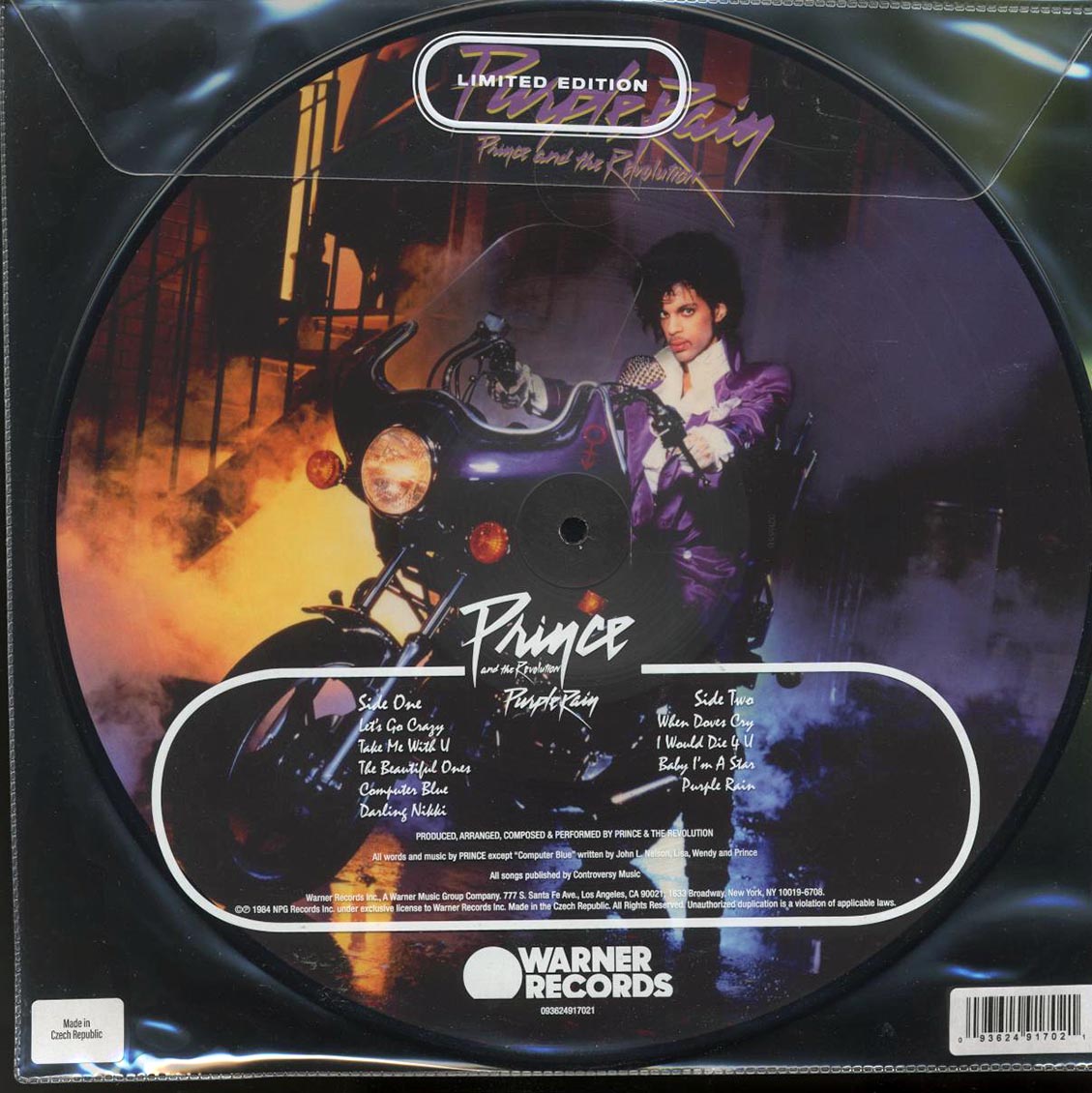 Prince & The Revolution - Purple Rain (ltd. ed.) (picture disc) [New Vinyl Record LP]