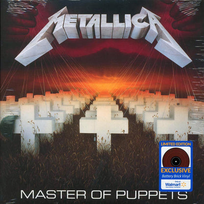 Metallica - Master Of Puppets (ltd. ed.) (red vinyl) (remastered) [New Vinyl Record LP]