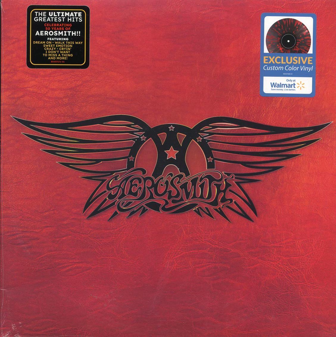 Aerosmith - Greatest Hits (ltd. ed.) (red/black splatter vinyl) [New Vinyl Record LP]