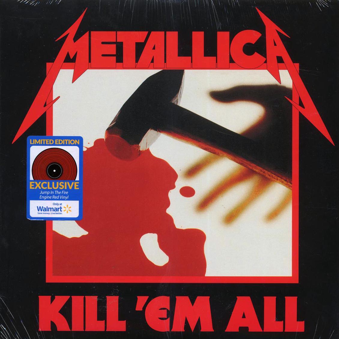 Metallica - Kill 'Em All (ltd. ed.) (red vinyl) (remastered) [New Vinyl Record LP]