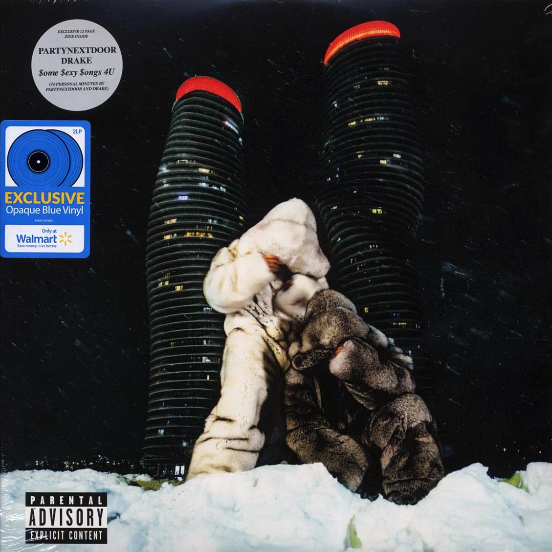 Partynextdoor, Drake - Some Sexy Songs 4U (ltd. ed.) (2xLP) (blue vinyl) [New Vinyl Record LP]