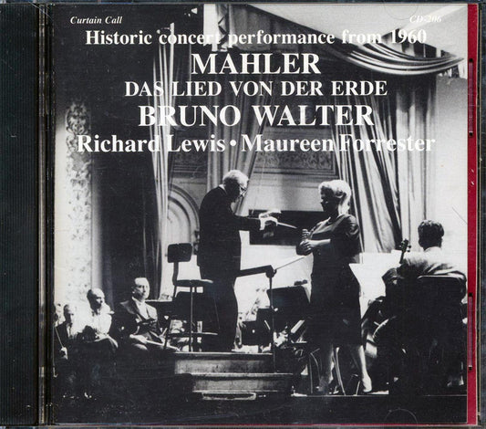 Mahler, Bruno Walter, Richard Lewis, Maureen Forrester - Das Lied Von Der Erde (Japan) [New CD]