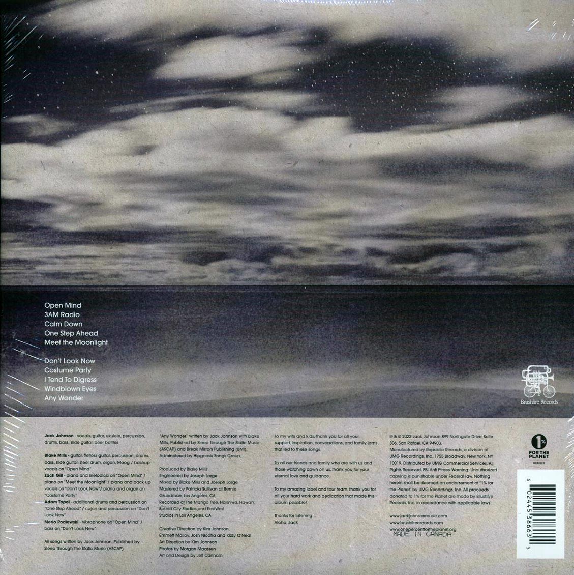Jack Johnson - Meet The Moonlight (180g) [New Vinyl LP]