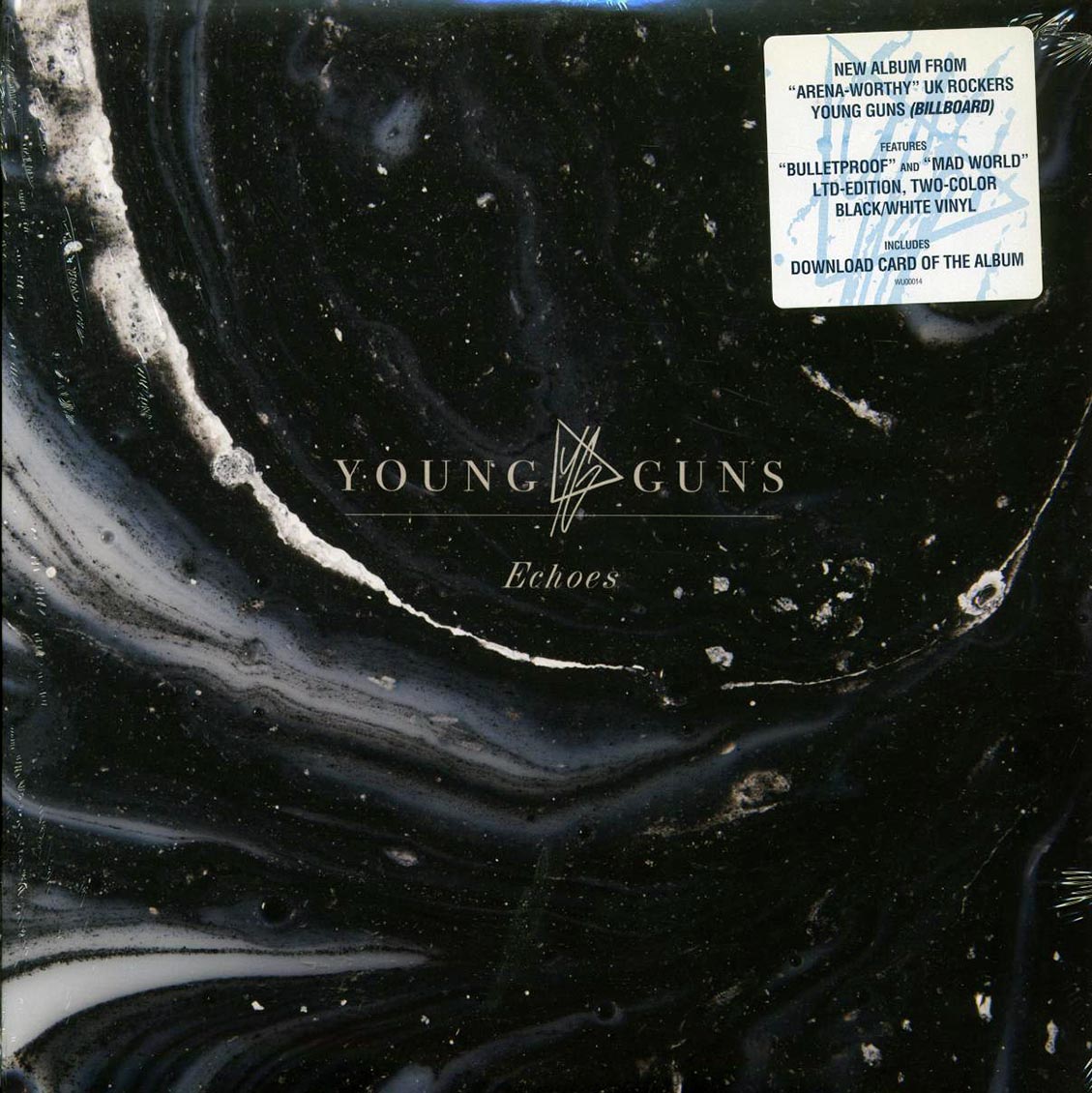 Young Guns - Echoes (blue/white splatter vinyl) [New Vinyl LP]