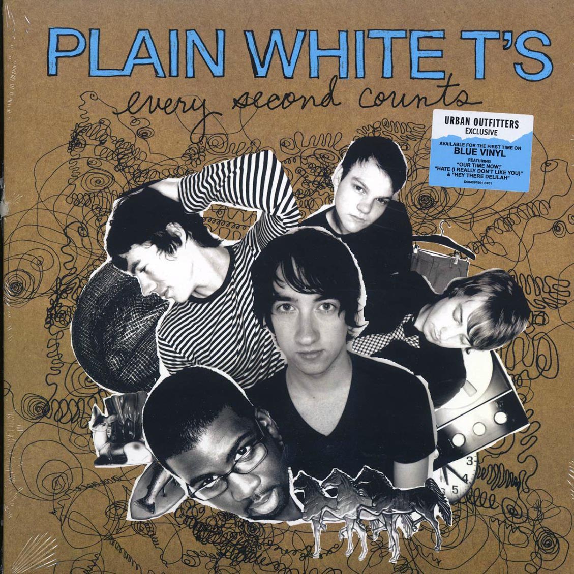 Plain White T's - Every Second Counts (ltd. ed.) (blue vinyl) [New Vinyl LP]