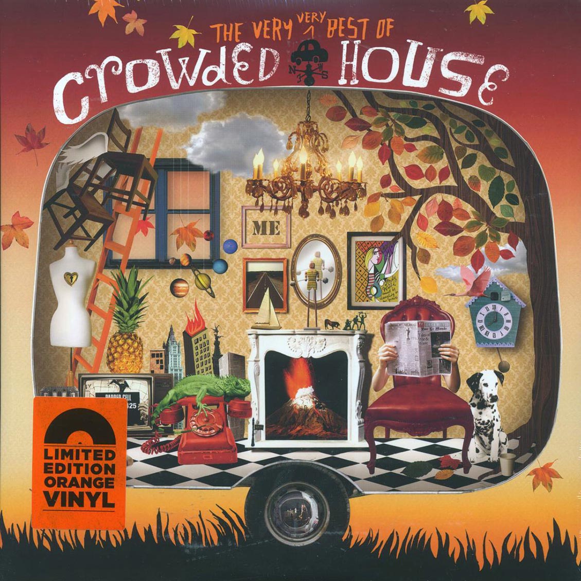 Crowded House - The Very Very Best Of Crowded House (ltd. ed.) (2xLP) (180g) (orange vinyl) [New Vinyl LP]