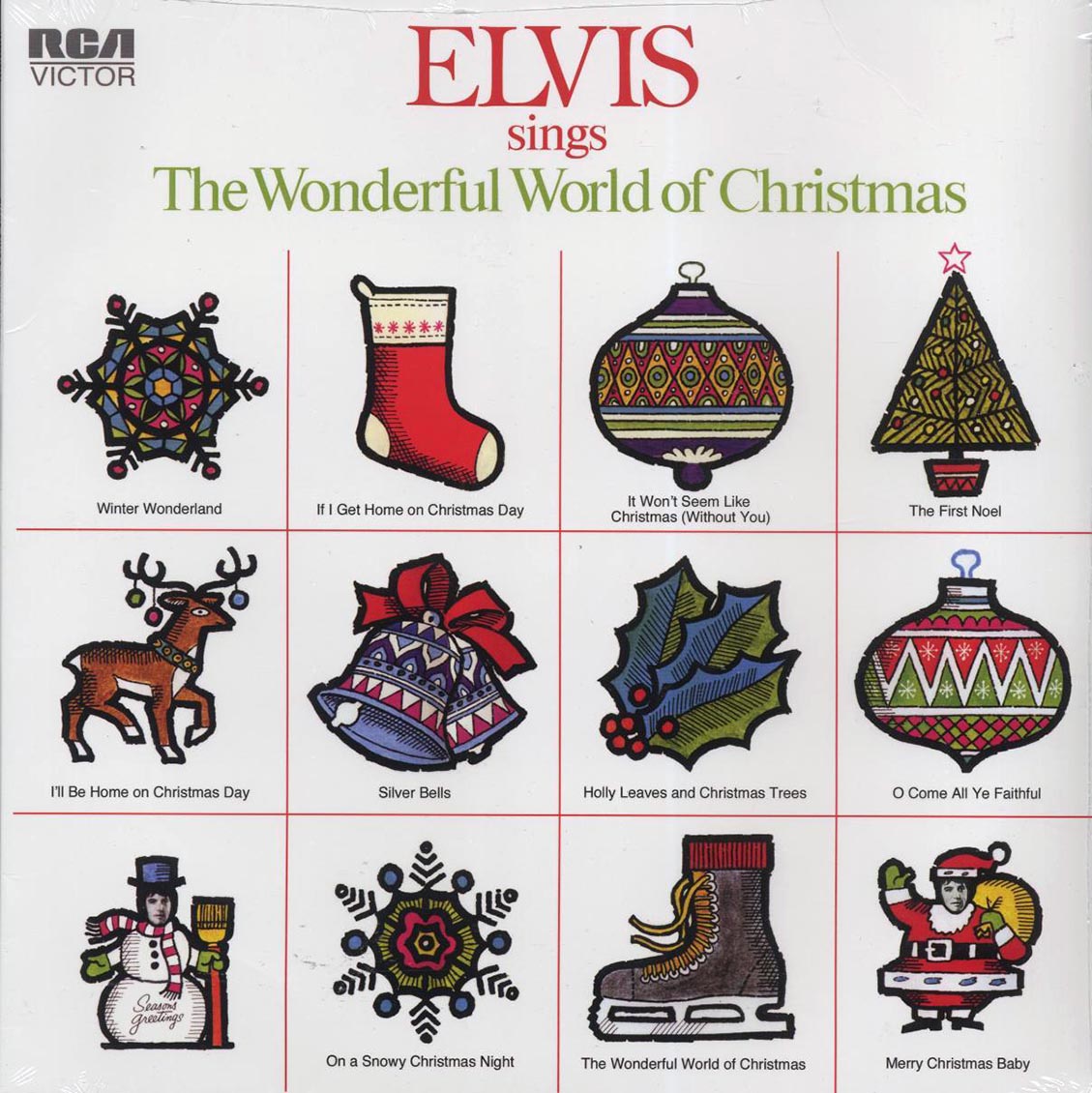 Elvis Presley - Elvis Sings The Wonderful World Of Christmas [New Vinyl Record LP]
