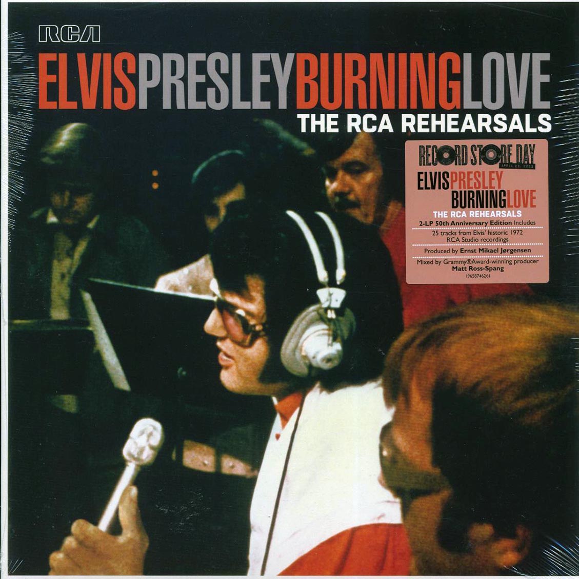 Elvis Presley - Burning Love: The RCA Rehearsals [New Vinyl Record LP]